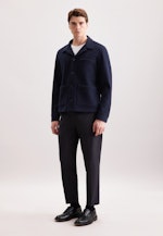 Regular Jacke Uni in Dunkelblau |  Seidensticker Onlineshop