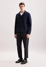 Regular Jacke in Dunkelblau |  Seidensticker Onlineshop