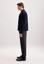 Regular Jacke Uni in Dunkelblau |  Seidensticker Onlineshop