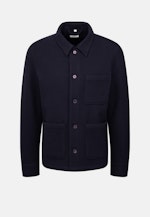 Regular Jacke Uni in Dunkelblau |  Seidensticker Onlineshop