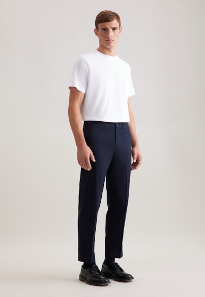 Regular Chino Uni in Dunkelblau |  Seidensticker Onlineshop