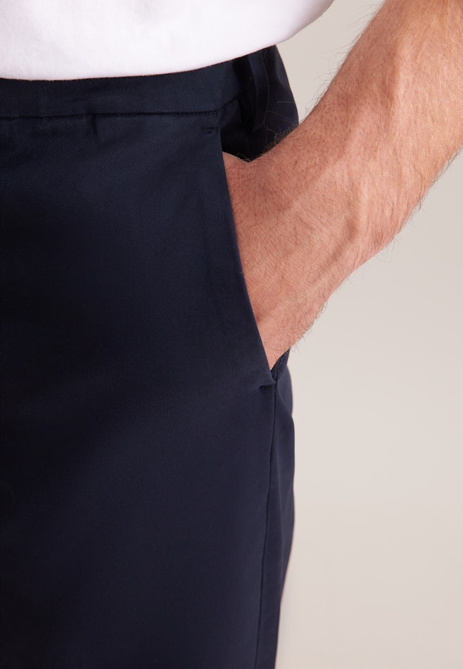 Regular Chino Uni in Dunkelblau | Seidensticker Onlineshop