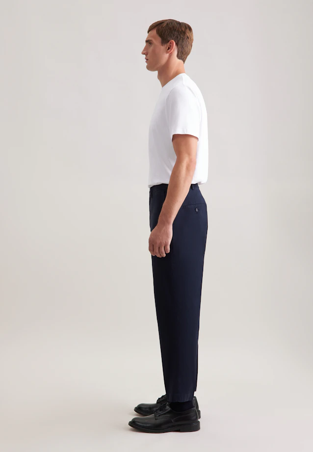 Regular Chino Uni in Dunkelblau |  Seidensticker Onlineshop