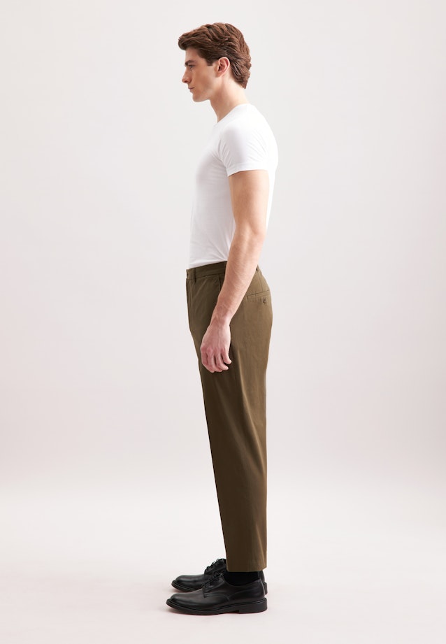 Regular Chino Uni in Grün |  Seidensticker Onlineshop