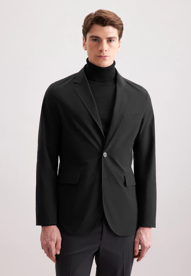 Jacke Uni in Schwarz | Seidensticker Onlineshop
