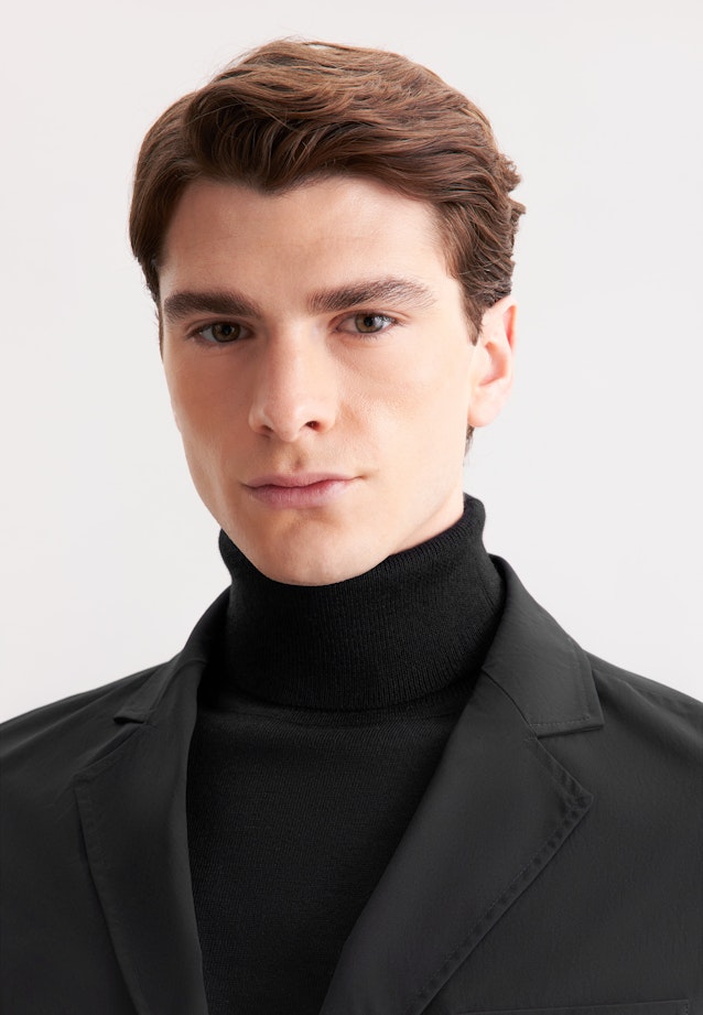 Jacke Uni in Schwarz |  Seidensticker Onlineshop