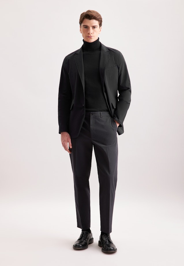 Jacke Uni in Schwarz |  Seidensticker Onlineshop