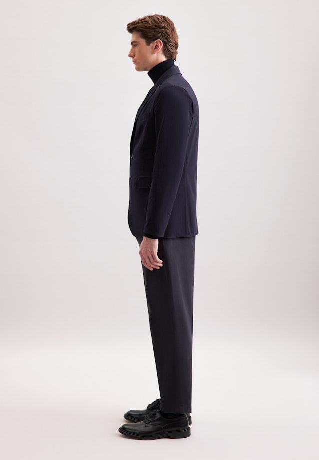 Jacke Uni in Dunkelblau |  Seidensticker Onlineshop