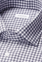 Slim Flanellhemd Karo in Dunkelblau |  Seidensticker Onlineshop