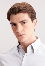 Slim Business Hemd Druck in Grau |  Seidensticker Onlineshop