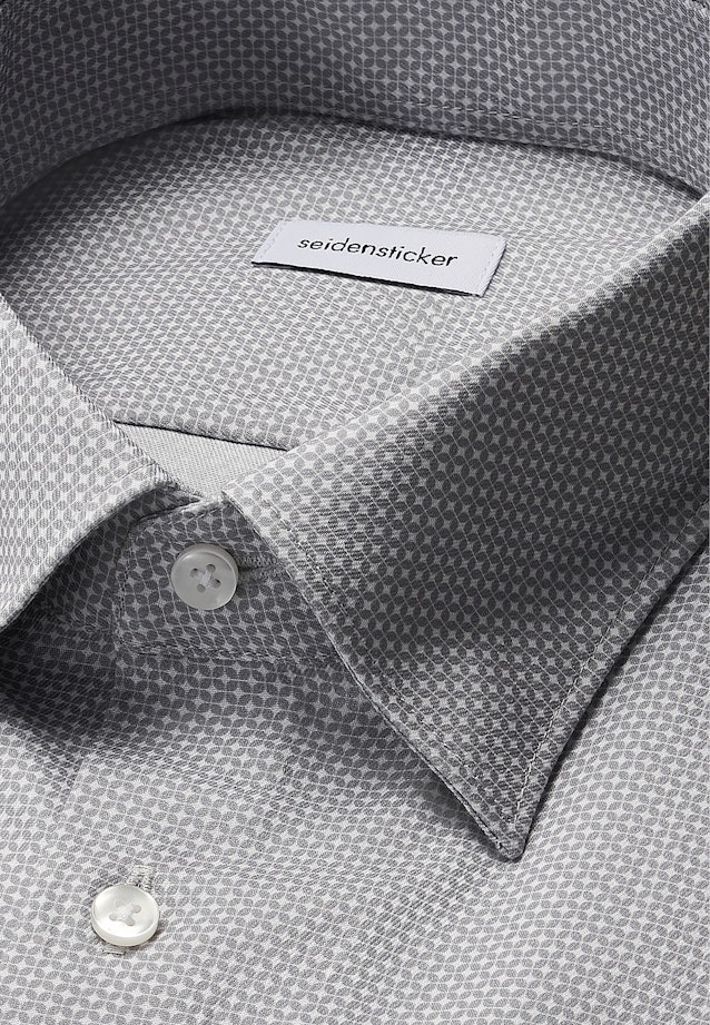 Slim Business shirt Print in Grey |  Seidensticker Onlineshop