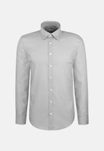 Slim Business Hemd Druck in Grau |  Seidensticker Onlineshop