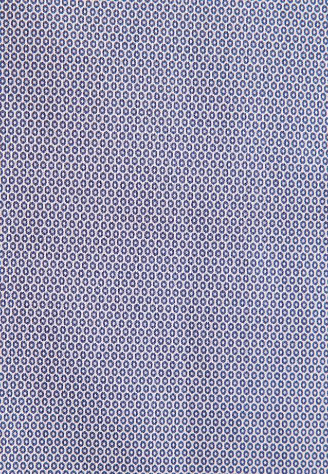 Slim Business Hemd Druck in Dunkelblau |  Seidensticker Onlineshop