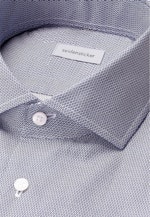 Slim Business shirt Print in Dunkelblau |  Seidensticker Onlineshop