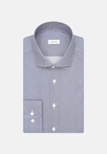 Slim Business Hemd Druck in Dunkelblau |  Seidensticker Onlineshop