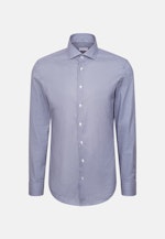 Slim Business shirt Print in Dunkelblau |  Seidensticker Onlineshop