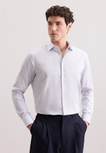 Regular Business Hemd Gestreift in Dunkelblau |  Seidensticker Onlineshop