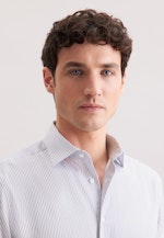 Regular Business Hemd Gestreift in Dunkelblau |  Seidensticker Onlineshop