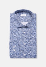 Shaped Business shirt Paisley in Dunkelblau |  Seidensticker Onlineshop