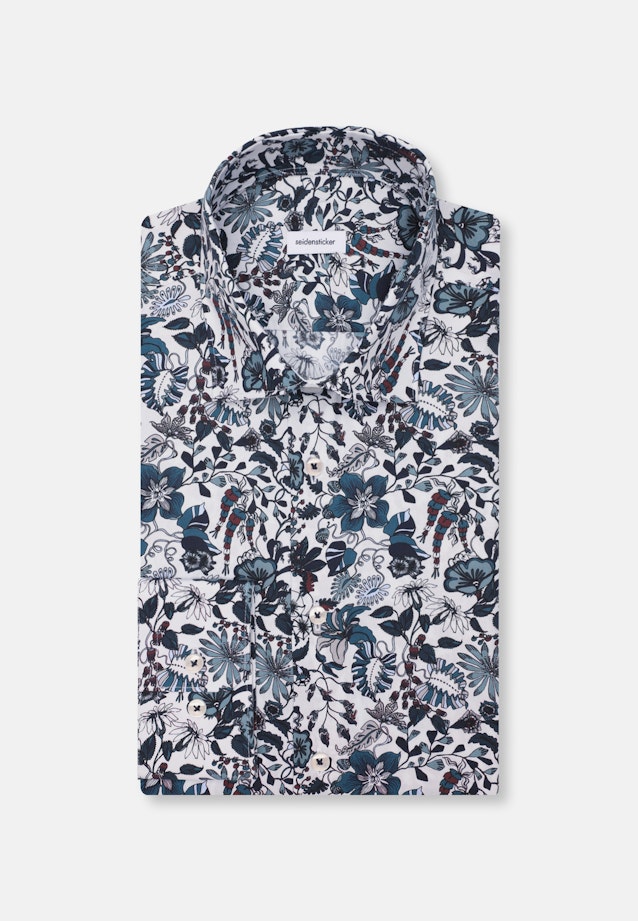 Regular Chemise d'affaires Floral in Vert |  Seidensticker Onlineshop