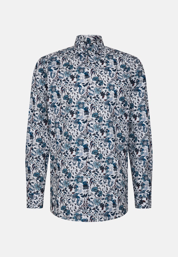 Regular Business Hemd Geblümt in Grün |  Seidensticker Onlineshop