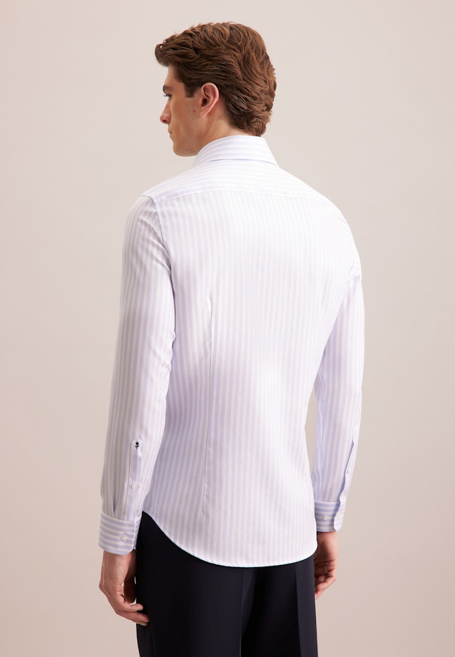 Shaped Business shirt Stripes in Hellblau |  Seidensticker Onlineshop