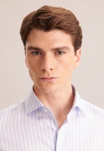 Shaped Business shirt Stripes in Hellblau |  Seidensticker Onlineshop