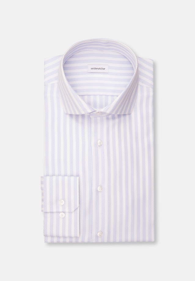 Shaped Business shirt Stripes in Hellblau |  Seidensticker Onlineshop