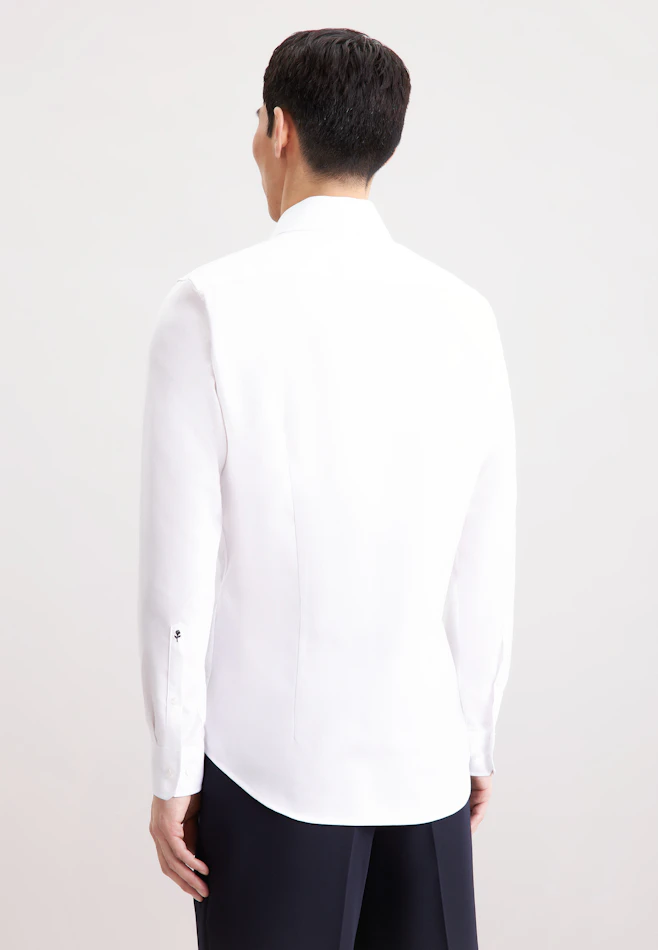 Shaped Chemise d'affaires Chevron dans Blanc | Boutique en ligne Seidensticker