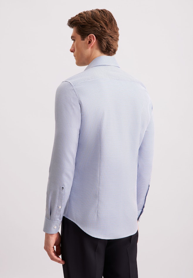 X-Slim Business Hemd Pepita in Dunkelblau | Seidensticker Onlineshop