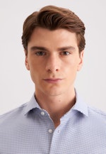 X-Slim Business Hemd Pepita in Dunkelblau |  Seidensticker Onlineshop