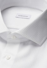 Shaped Business shirt Pepita in Weiß |  Seidensticker Onlineshop