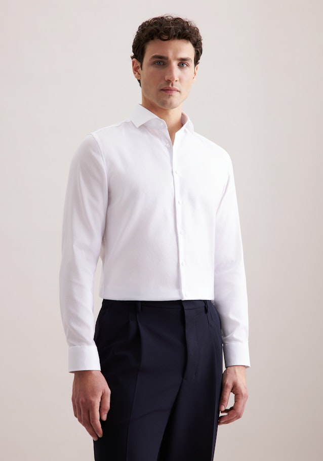 X-Slim Business Hemd Uni in Weiß | Seidensticker Onlineshop