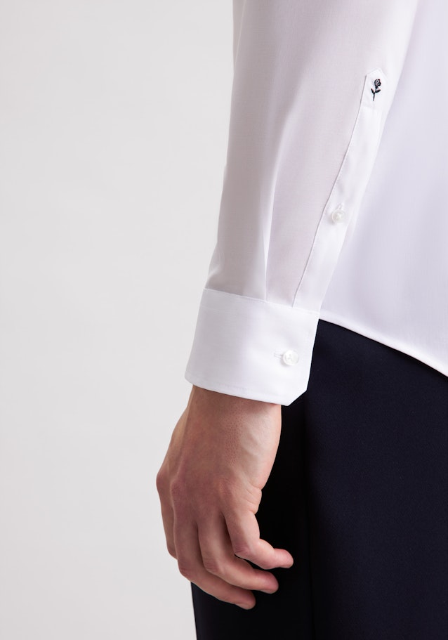 X-Slim Business Hemd Uni in Weiß | Seidensticker Onlineshop
