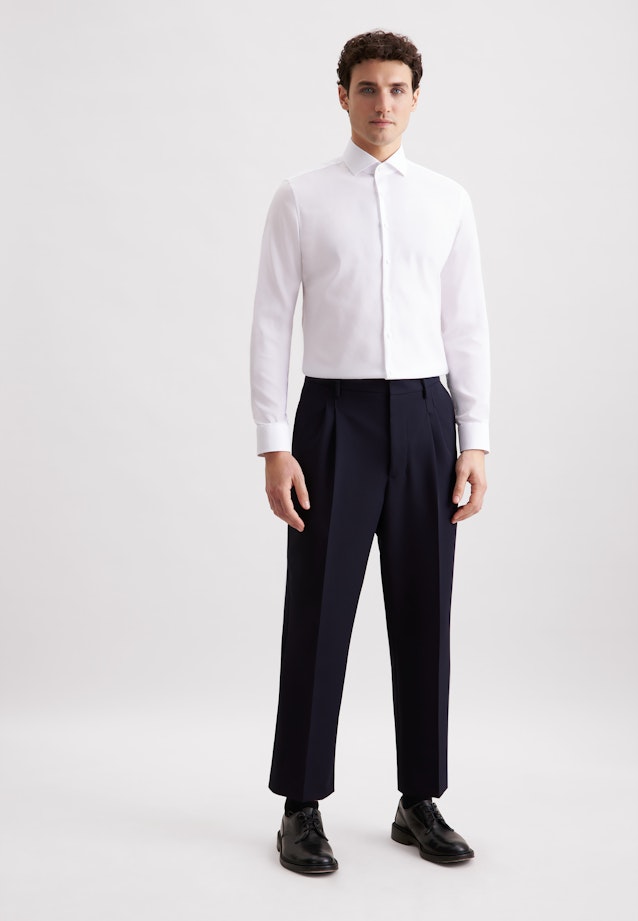 X-Slim Business Hemd Uni in Weiß |  Seidensticker Onlineshop