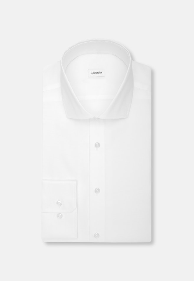 X-Slim Chemise d'affaires Uni dans Blanc | Boutique en ligne Seidensticker