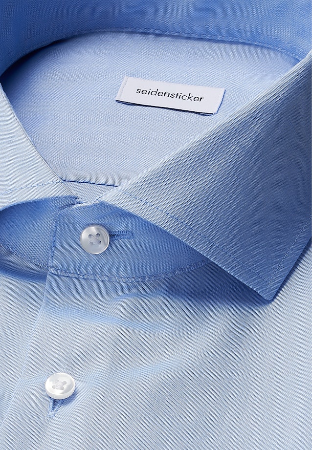 X-Slim Business Hemd Uni in Mittelblau |  Seidensticker Onlineshop