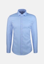 X-Slim Business Hemd Uni in Mittelblau |  Seidensticker Onlineshop