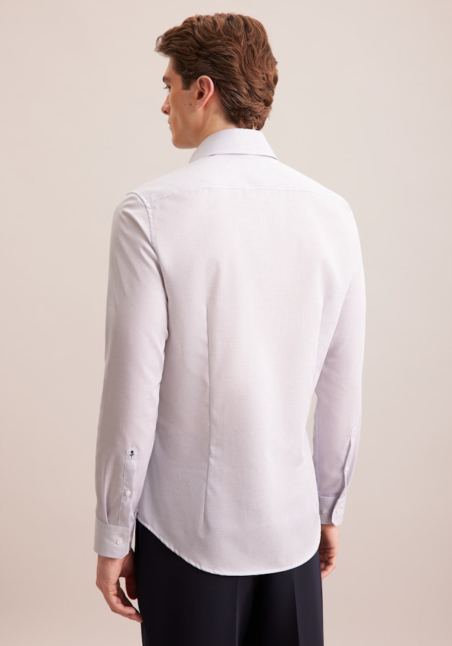 X-Slim Business shirt Check in Dunkelblau | Seidensticker online shop