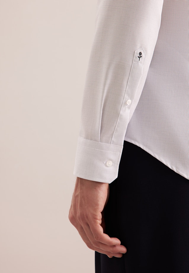 X-Slim Business shirt Check in Dunkelblau |  Seidensticker Onlineshop