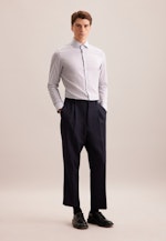 X-Slim Business shirt Check in Dunkelblau |  Seidensticker Onlineshop
