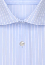 Shaped Business Hemd Gestreift in Hellblau |  Seidensticker Onlineshop