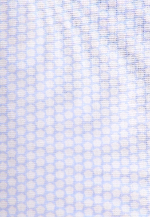 Regular Business shirt Print in Hellblau |  Seidensticker Onlineshop