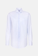 Regular Business shirt Print in Hellblau |  Seidensticker Onlineshop
