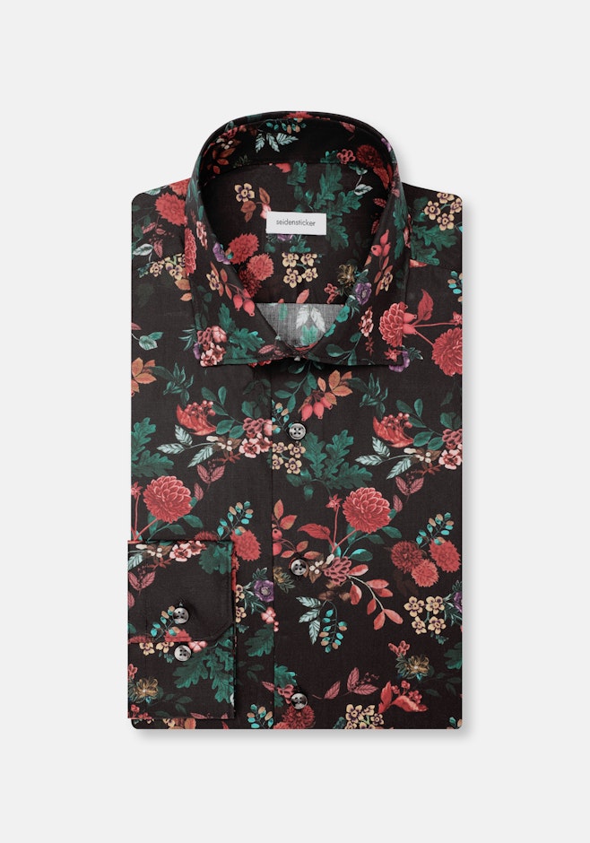 Shaped Chemise d'affaires Imprimé dans Gris | Boutique en ligne Seidensticker