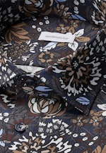 Shaped Business shirt Print in Braun |  Seidensticker Onlineshop