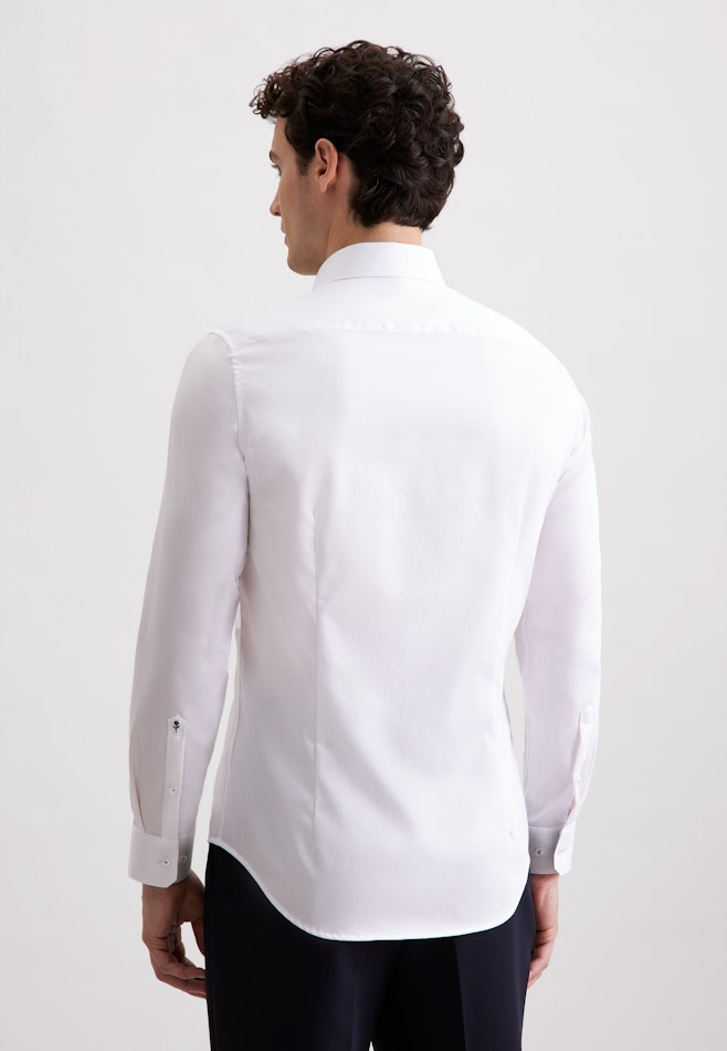 Shaped Business Hemd Uni in Weiß | Seidensticker Onlineshop