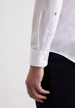 Shaped Business shirt Uni in Weiß |  Seidensticker Onlineshop