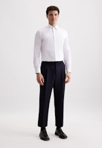 Shaped Business shirt Uni in Weiß |  Seidensticker Onlineshop