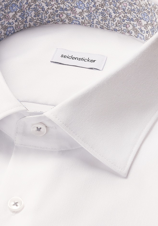 Shaped Chemise d'affaires Uni dans Blanc | Boutique en ligne Seidensticker